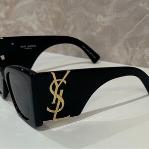 Saint Laurent Black Sunglasses